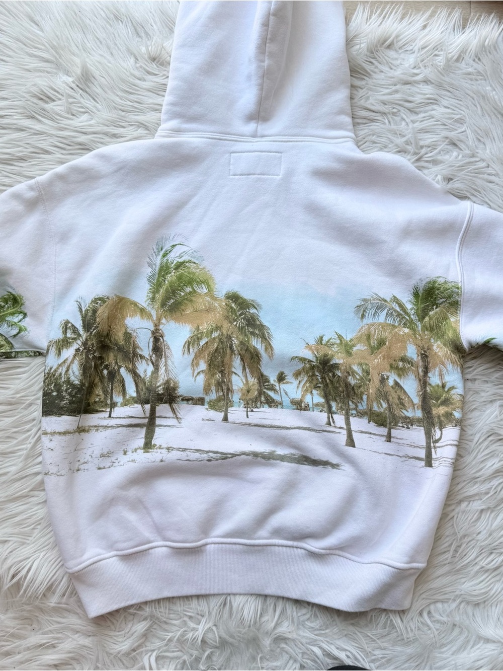 Abercrombie Fitch x Palm Tree Crew Oversized Hoodie Sweatshirt XS - Picture 7 of 12